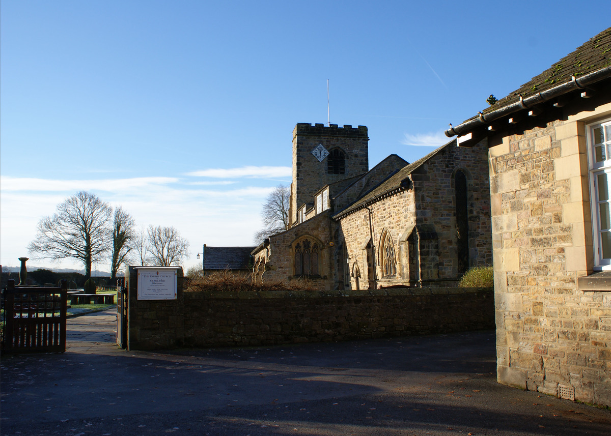 We are adjacent to St Wilfrid's Church on Riverside